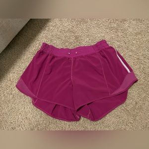 Lululemon Purple Shorts - Size 8.